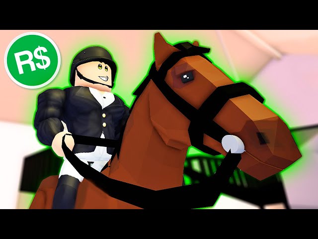 VIDA DE CAVALO e JOGO DE ANIMAIS NO ROBLOX PARA CELULAR! 🐴 