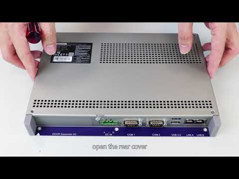 The installation tutorial for TPC series  , Advantech