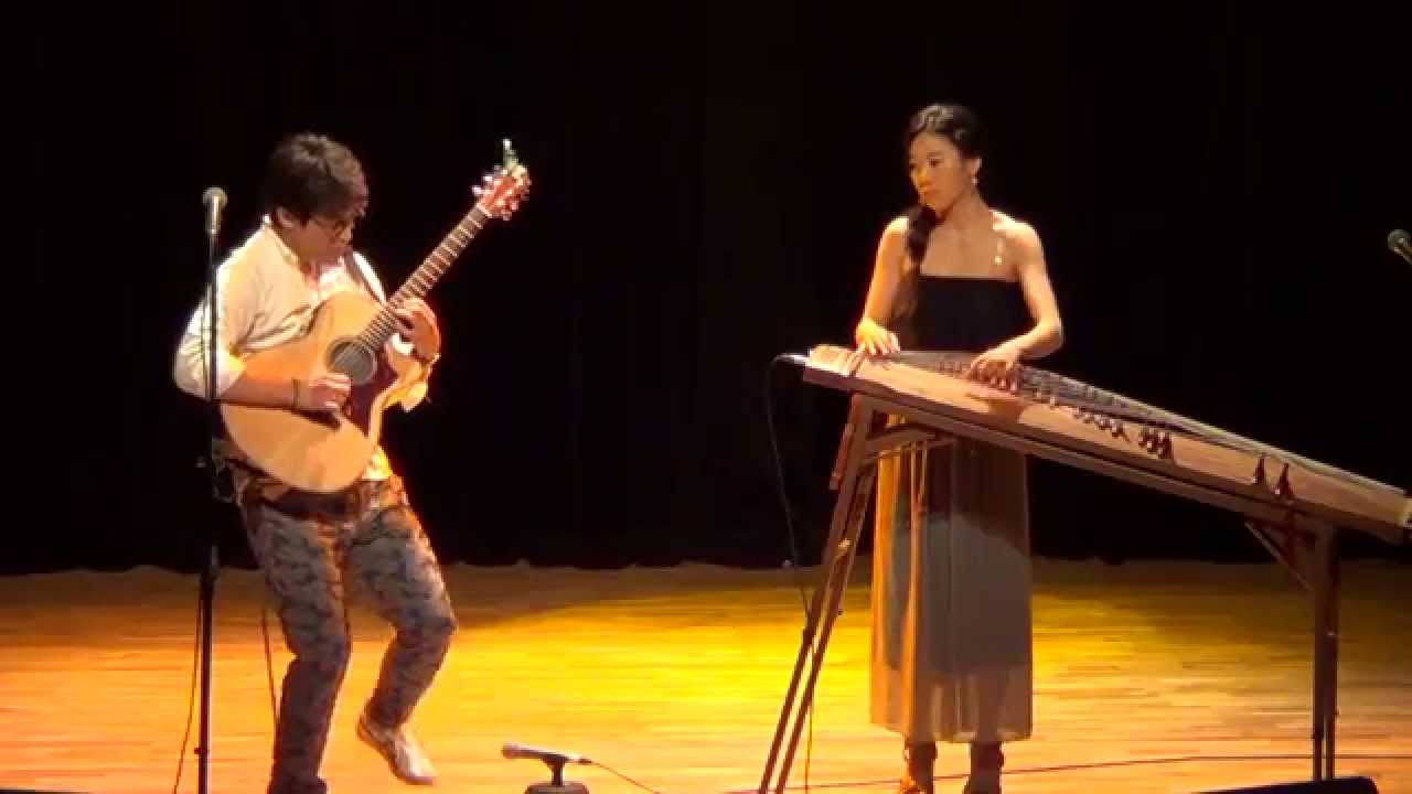 Korean folk song 'Ong Hei Ya' jamming Luna and Shuji Hata