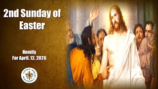 2nd Sunday of Easter / Divine Mercy Sunday/ Homily for April 12. 2026