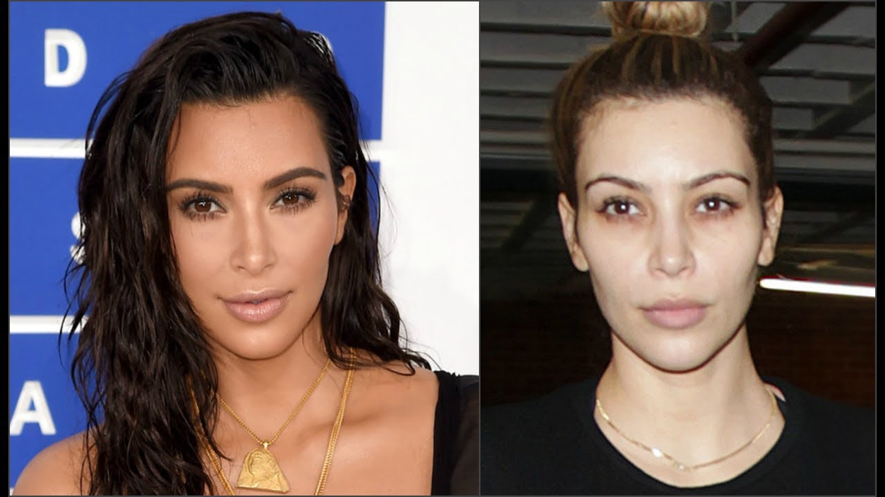Kim Kardashian Without Makeup - Top 20 Pictures - YouTube