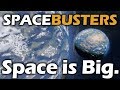 Space Busters | What Would Life-Sized Planets Look Like? | Space Engineers