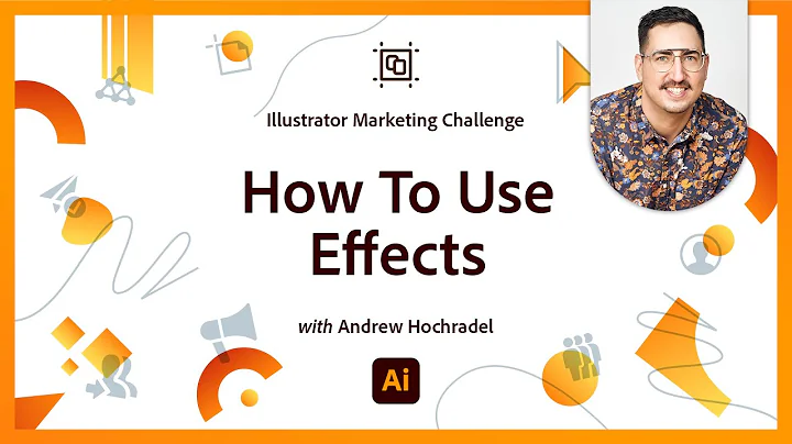 How To Use Effects | Illustrator Marketing Challenge