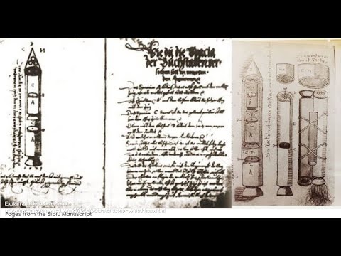 Video: Sibiu Manuscript - Rockets Of The 16th Century - Alternative View