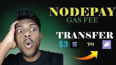 Transfer $3 solana to phantom wallet with this trick / Nodepay gas fee solution 💡