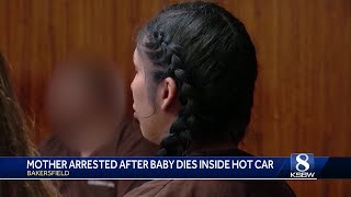 California mom arrested after baby dies in hot car during cosmetic a