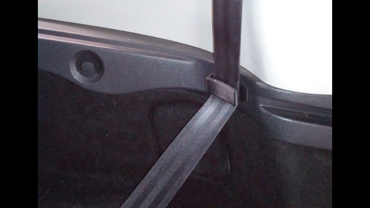 Clip Parasole Per Renault Scenic 3 - Ricambio 964000020R, Confezione Da 2 Pezzi, Nero - Foto 3