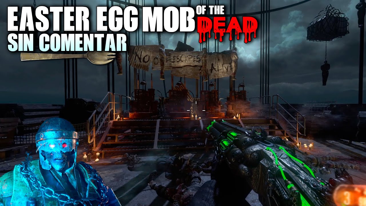 EASTER EGG MOB OF THE DEAD || BLACK OPS 2 GAMEPLAY SIN COMENTAR ...