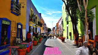 Puebla, Mexico - the picturesque callejón de los sapos