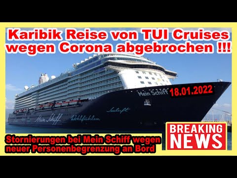 Mein Schiff Kreuzfahrt ABGEBROCHEN wegen Corona ? & TUI Cruises storniert kurzfristig Buchungen!