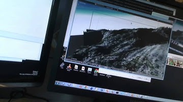 GameKit and Android - mountains fly over Blender test