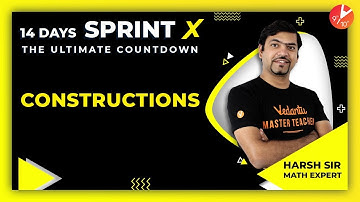 Constructions Class 10 Sprint X 2020 | CBSE Maths Chapter 11 | NCERT Solutions | Vedantu Class 10