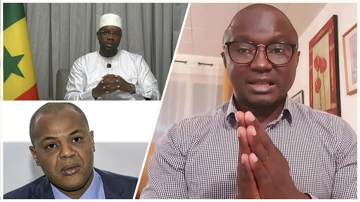 Juridiquement, Le dossier Sonko / Mame Mbaye Niang n'existe plus... Babacar Touré