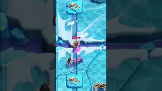 Evolution Princess+Evolution Archer Vs Pekka,Mega Knight And Royal Recruits|#clashroyale|