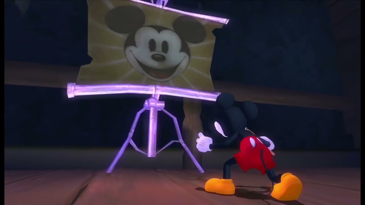 No commentary Epic Mickey (Paint Path) EP20 - The storm
