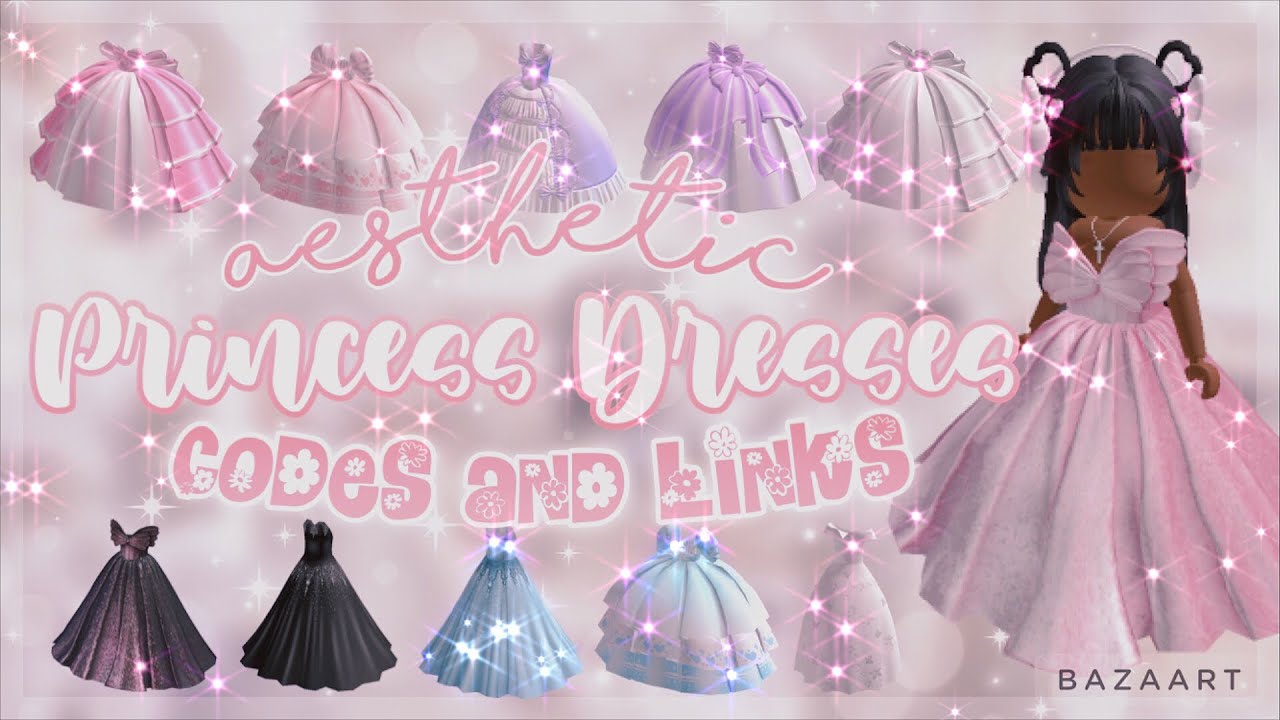 Aesthetic Prom and Princess Royal Dresses | Codes and Links | Roblox ...