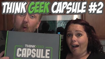 ThinkGeek Capsule #2 Unboxing