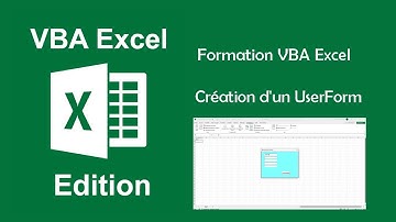Formation VBA Excel - Création d