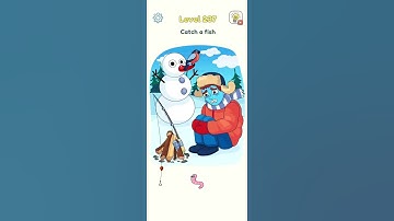 DOP 3 Level 237 Catch a Fish Gameplay | Solution and Answer