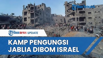 Israel Jatuhkan Bom 6 Ton ke Kamp Pengungsi Jabalia di Gaza, 50-100 Warga Palestina Tewas