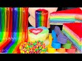 ASMR RAINBOW CREPE CAKE, JELLY NOODLES, SPOON 무지개 젤리국수, 크레이프 케이크, 숟가락 먹방 MOST POPULAR FOOD MUKBANG