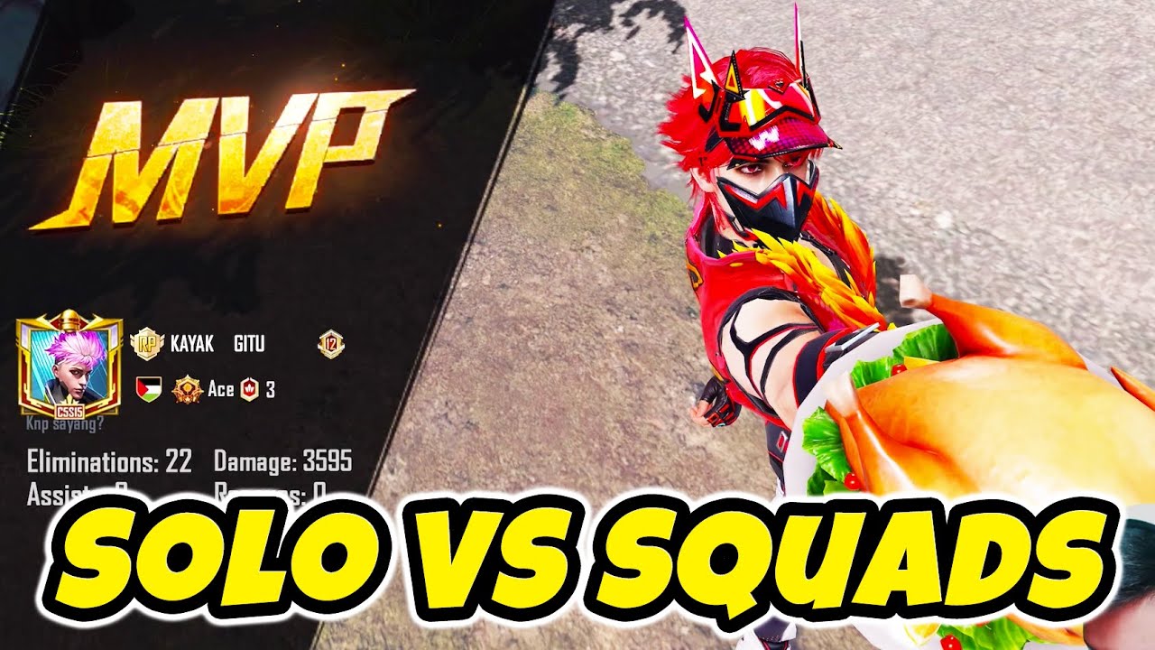 Classic Solo VS Squads High Tier Gamplay | PUBG Mobile - YouTube