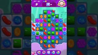 Candy Crush Saga Level 297 - 1 Stars,  19 Moves Completed, No Boosters