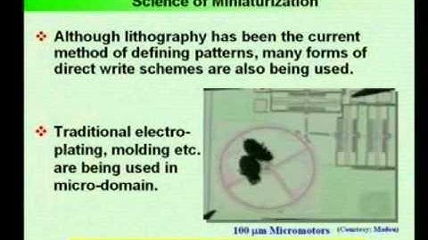Introduction to MEMS & Microsystems
