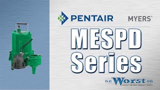 Myers MESPD Series Effluent Pumps