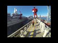 NOAA Ship Oscar Dyson Transits into Dry Dock