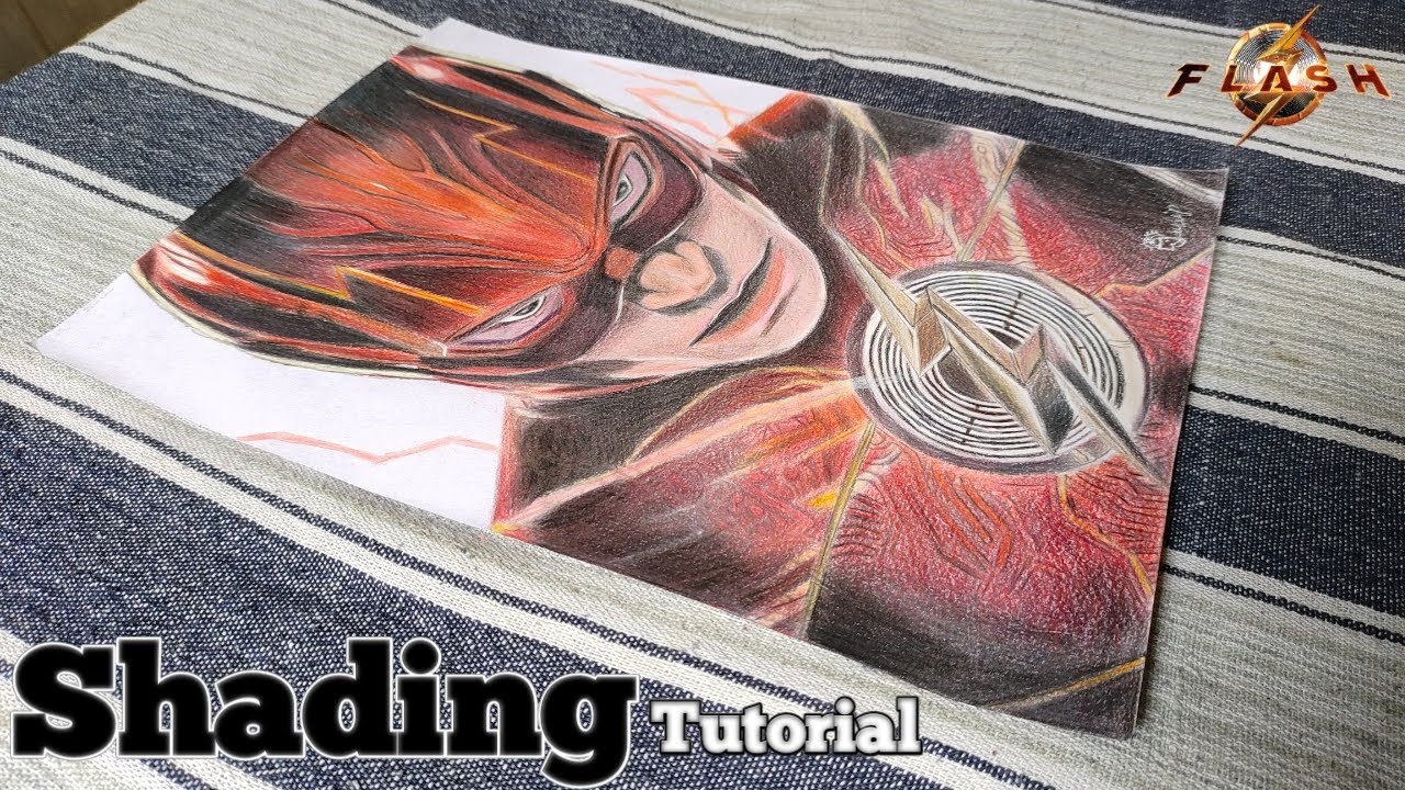 how to draw the flash|flash drawing - YouTube