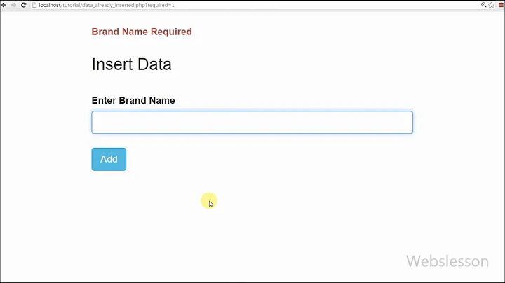 PHP MySQL Insert record if not exists in table