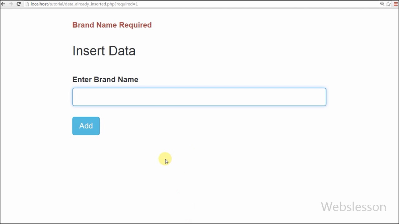 Mysql check if entry exists php