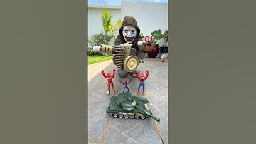 My new toy tank cannon unboxing & testing