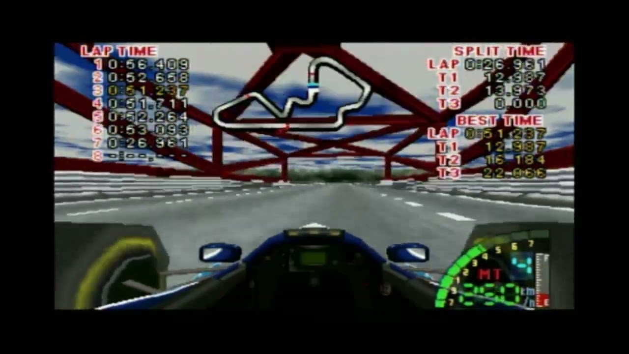 F1 Challenge/F1 Life Information - Saturn - Time Attack Benetton Neo City Advanced