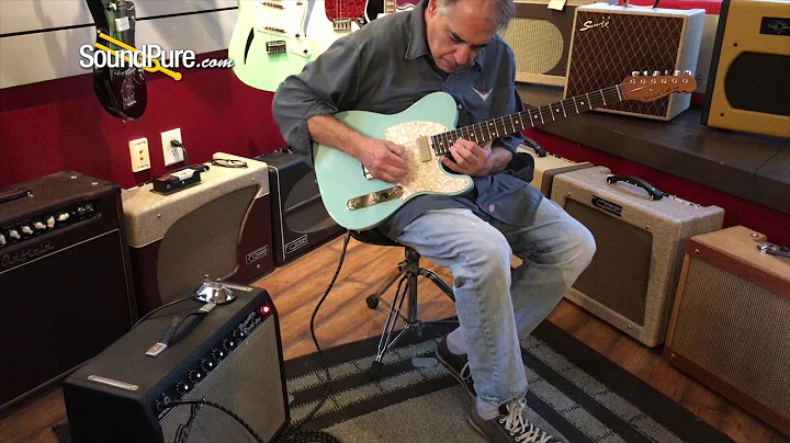 Michael Tuttle Tuned T Daphne Blue Electric #511 Q...