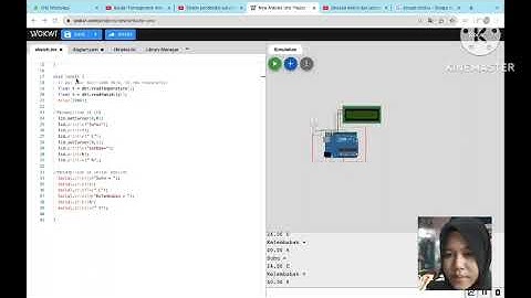 Simulasi Pendeteksi Suhu Menggunakan DHT22 dan LCD pada Platform Wokwi | ITERA | Teknik Biomedis