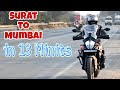 Surat to mumbai ride in 13 minits on my ktm adventure 390  ktm ktmadventure390