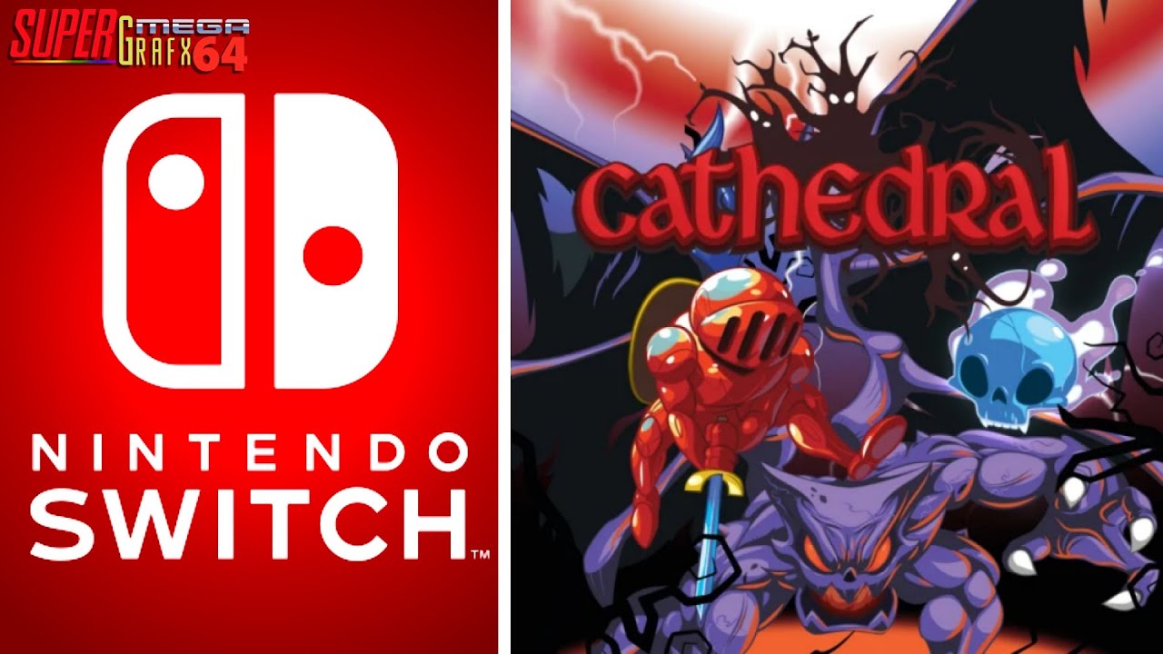 CATHEDRAL - RETRO EDITION SWITCH USA NEW  GAME IN ENGLISH Premium Edition 07 0860005566167