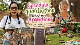 A Simple Day with My Grandma 🤍 | Village Life Vlog