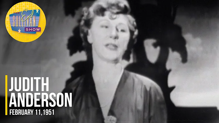 Judith Anderson "Dramatic Reading of the Gettysbur...
