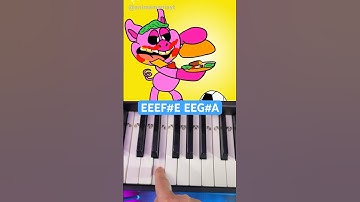 Smiling Critters Bloopers #1 🐱🐷 Piano Tutorial 🍔
