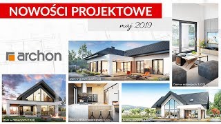 ⭐ NOWOŚCI PROJEKTOWE⭐ w maju 2019 r w ARCHON+ screenshot 2