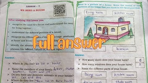 || class 2nd EVS|| lesson -7 we need a house||#education #class2 #class2evs