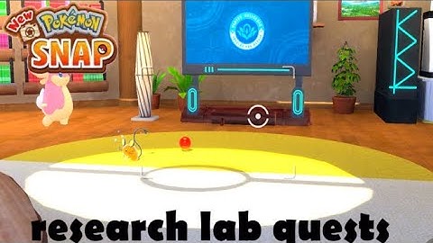 how to get all requests completed research lab new pokemon snap gameplay walkthrough