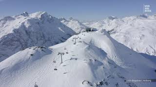 Lech am Arlberg Skigebiet - Vorarlberg von Oben Lech am Arlberg Skigebiet - Vorarlberg von Oben
