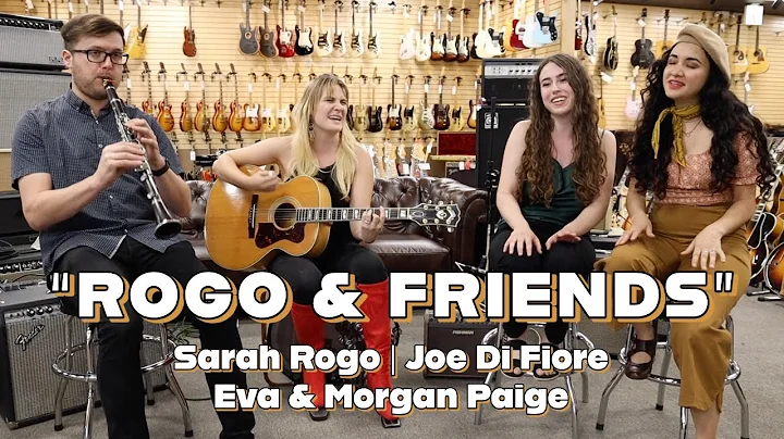 Sarah Rogo with Joe Di Fiore, Eva & Morgan Paige "...