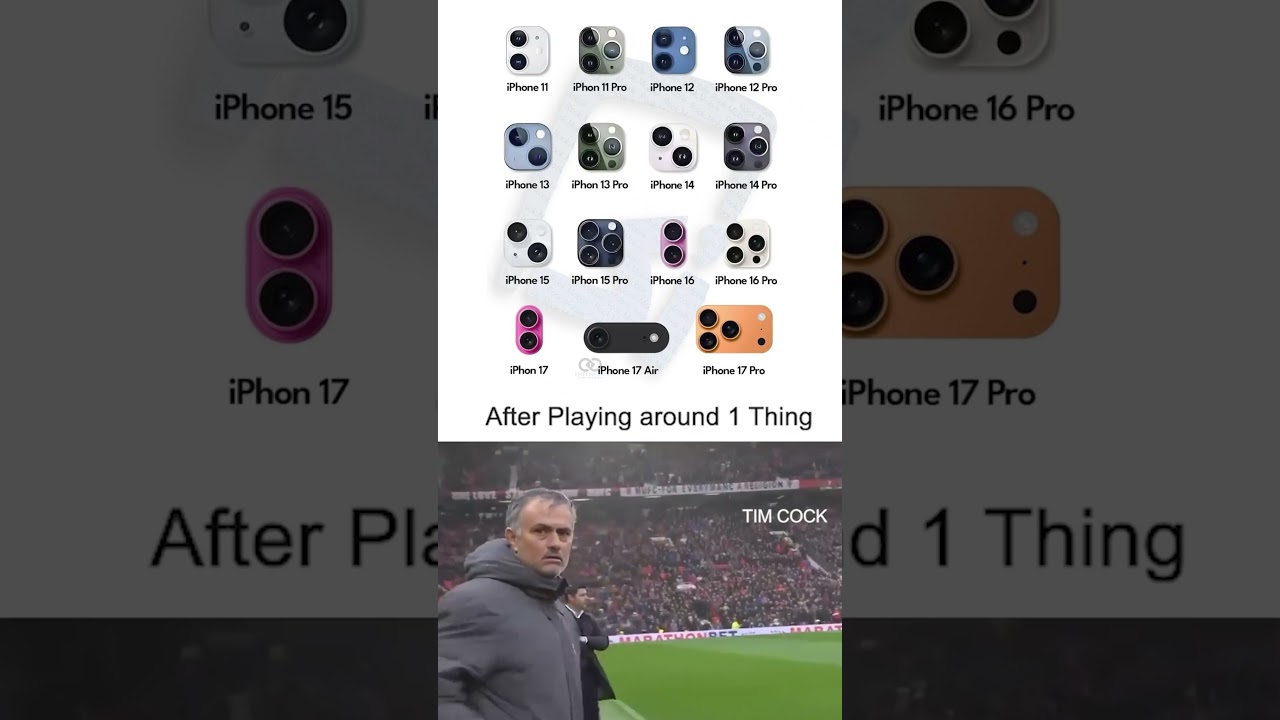 iPhone 11 to iPhone 17 Pro max Cameras 🤑