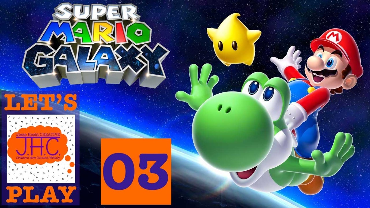 A LIBRARY OF STARS? - LET'S PLAY SUPER MARIO GALAXY PART 3