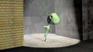 Kung-Fu Alien Final Render 3DS Max Project - 12/16/09